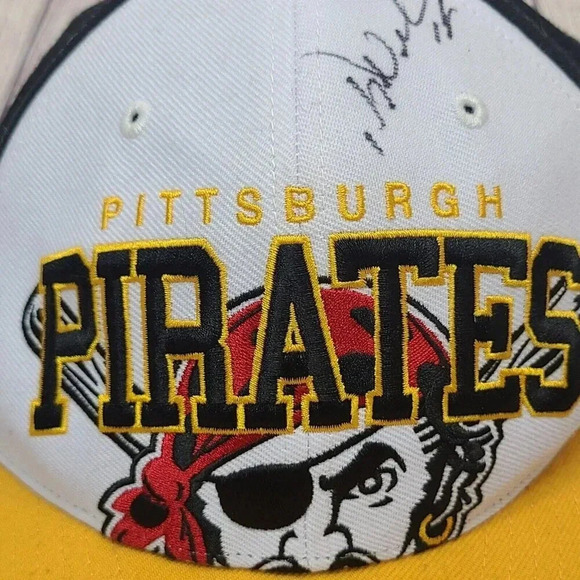 '47 Brand Pittsburgh Pirates Baseball Cap Hat Adjustable One Size Autographed - Picture 2 of 14